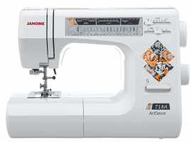 JANOME ArtDecor 718А  швейная машина